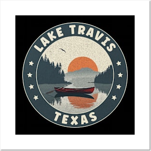 Lake Travis Texas Sunset Posters and Art